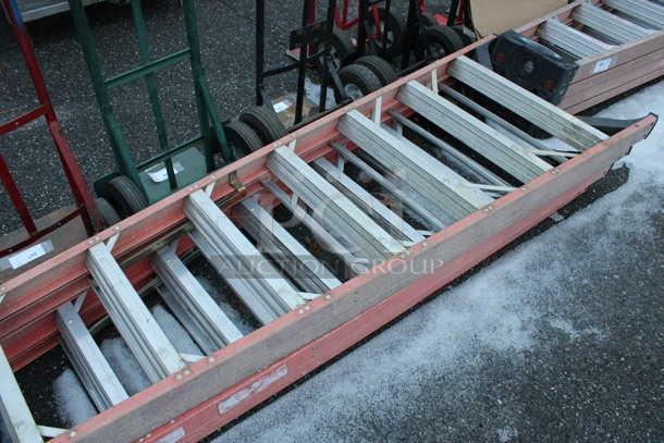 2 Werner Orange 10' Ladders. 2 Times Your Bid! - Image 3 of 6
