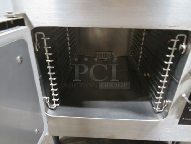 One SS Cleveland Electric Convection Steamer, With Manual. Model# 21CET8. 21X31X22.5. LOOKS NEW! $9591.00 - Image 3 of 5