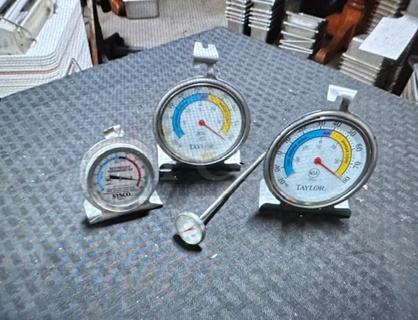 Assorted Thermometers. 4XBID