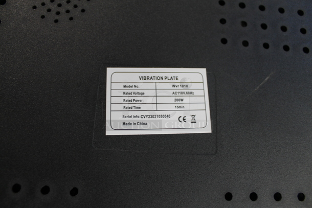 4 Lifepro WVR 1010 Metal Countertop Vibration Plates. 110 Volts, 1 Phase. 4 Times Your Bid! - Image 6 of 8