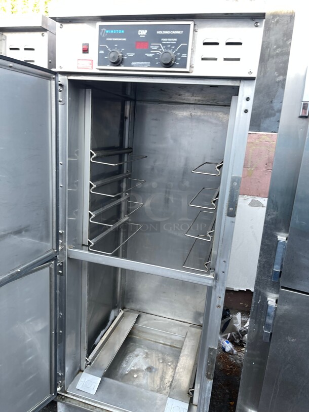 WOW! Winston CVap 22cf Electric Commercial Holding Cabinet Full Size w/ Fan NSF 220 Volt 1 Phase Tested and Working! - Image 5 of 8