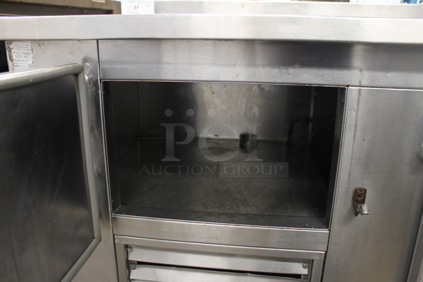 Universal Coolers SC85 Stainless Steel Commercial 3 Door Work Top Cooler. 115 Volts, 1 Phase. Tested and Working! - Image 4 of 7