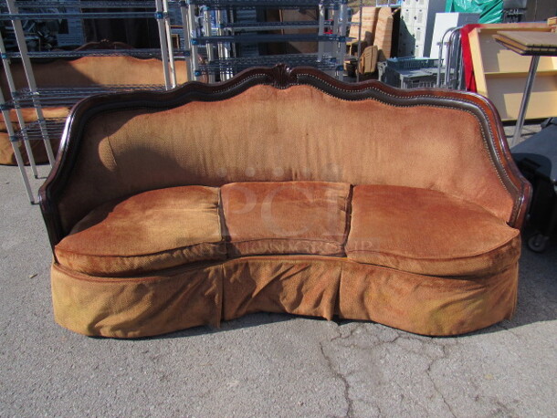 One Awesome Over Stuffed Couch.