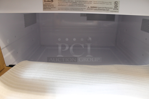 BRAND NEW SCRATCH AND DENT! 2022 KoolMore KM-MD-1SS Stainless Steel Commercial Drawer Microwave Oven. 120 Volts, 1 Phase.  - Image 6 of 10