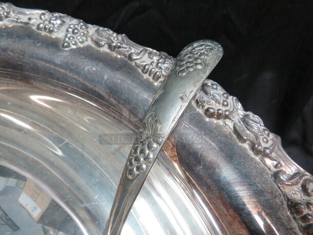 One Silver Punch Bowl With Matching Ladle, And 12 Cups. - Image 5 of 5