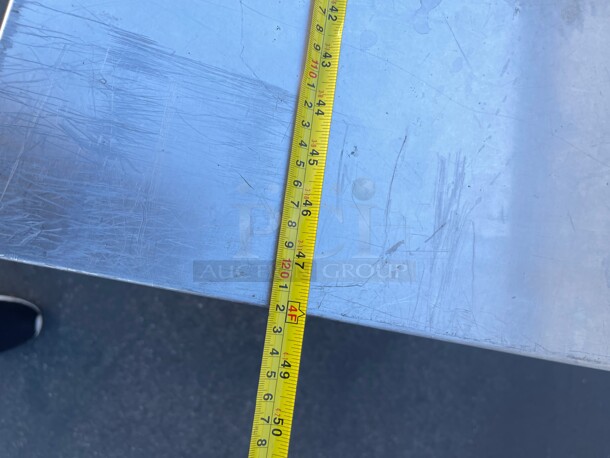 Clean! Commercial 48 inch Stainless Steel Prep Table NSF Great for any Restaurant Preparations Area - Image 5 of 7