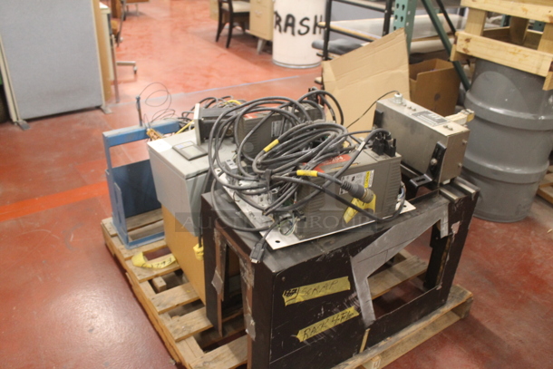 ALL ONE MONEY! PALLET LOT of Various Items Including Morrison Timing C-013958-14/95, Direct View 1000 Data Access Unit. BUYER MUST REMOVE. - Image 3 of 5