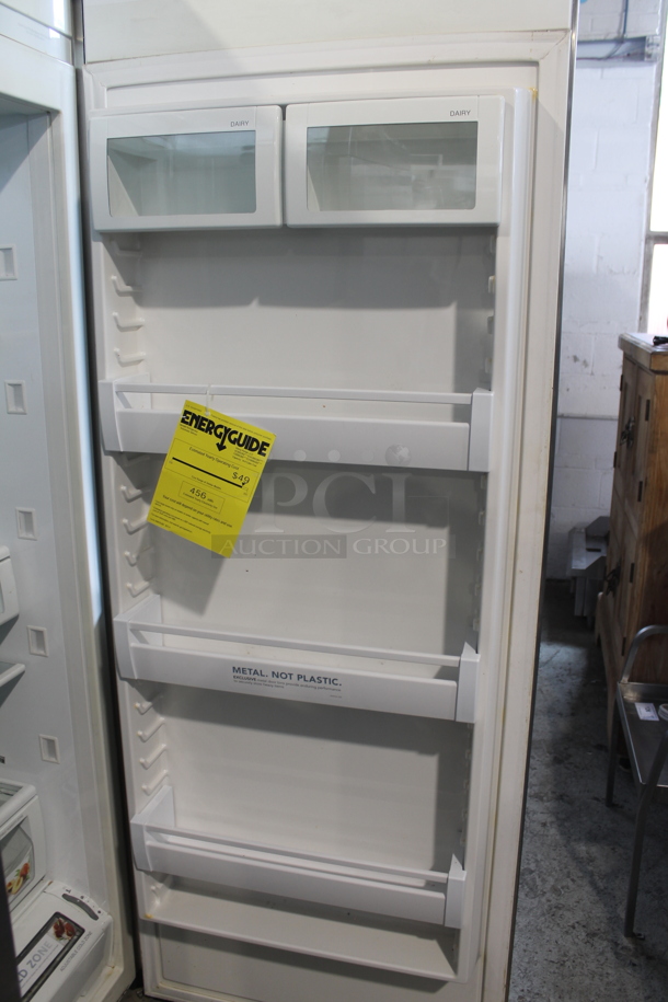 Viking Professional Stainless Steel Commercial Single Door Reach In Cooler. 115 Volts, 1 Phase. Tested and Powers On But Does Not Get Cold - Image 6 of 11