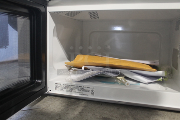 Sharp R-1406-T Metal Microwave Oven. 120 Volts, 1 Phase. - Image 3 of 7