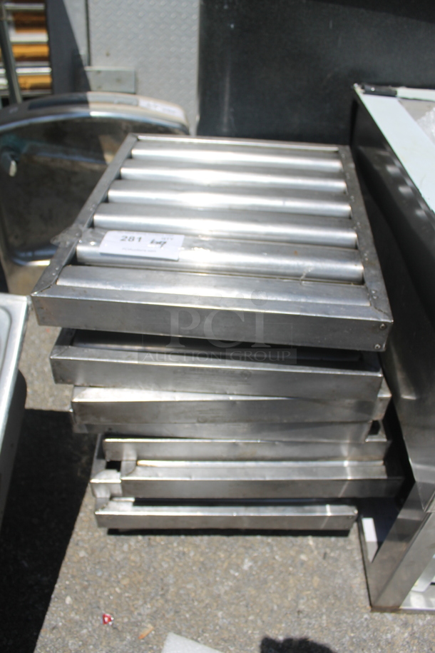 7 Metal Grease Hood Filters. 7 Times Your Bid!