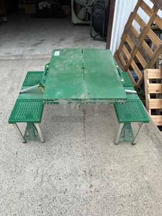 One Kids Foldable Picnic Table.