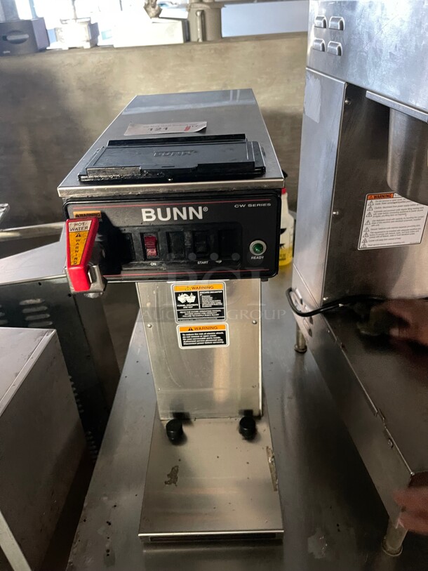 Bunn CWTF15 APS Airpot Coffee Brewer, Stainless Steel Funnel, 120V NSF Tested and Working! - Image 3 of 5