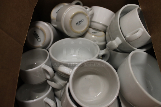 ALL ONE MONEY! Lot of 2 Boxes of Various Items Including White Bowls and Mugs - Image 4 of 5