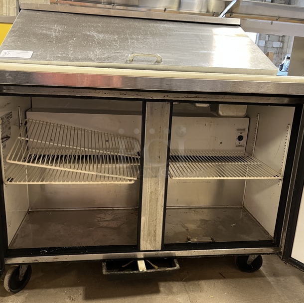 True  2 Dr. Refrigerated Prep Table, 115V, Tested & Working! - Image 3 of 5
