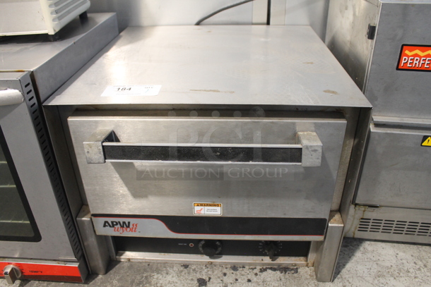 APW Wyott CDO-17 Stainless Steel Commercial Countertop Electric Powered Single Deck Oven. 120 Volts, 1 Phase. Tested and Working! - Image 1 of 7
