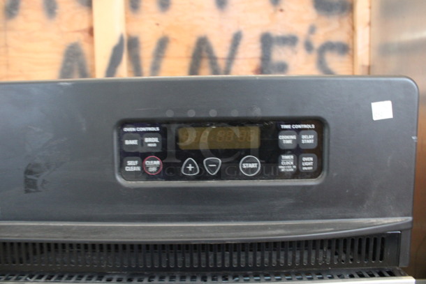 General Electric Model J RP20S K1SS Chrome Finish Electric Powered Convection Oven. 120/208/240 Volts. 24x28x29 - Image 3 of 7