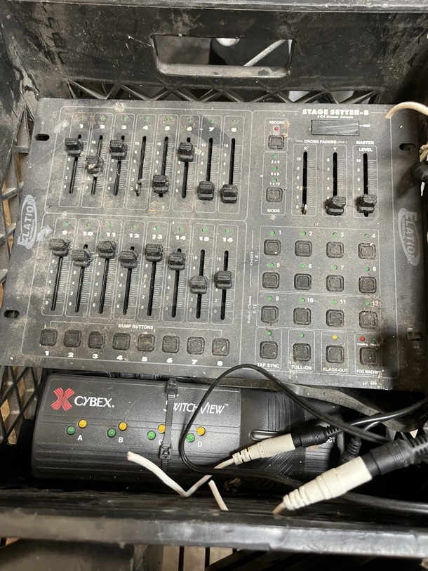 Elation Stage Setter w/Speakers, Keyboard, Lights and Samsung Audio/Video Selector - Image 2 of 3