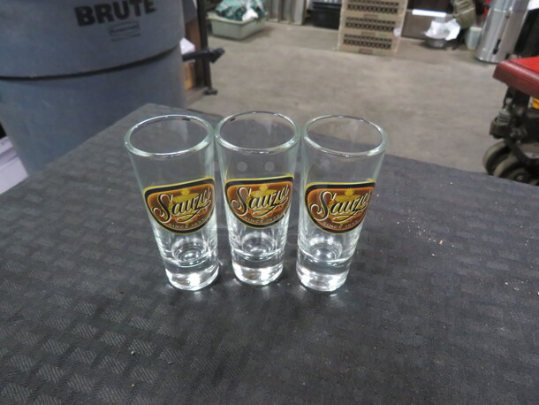 Sauza Shot Glass. 3XBID