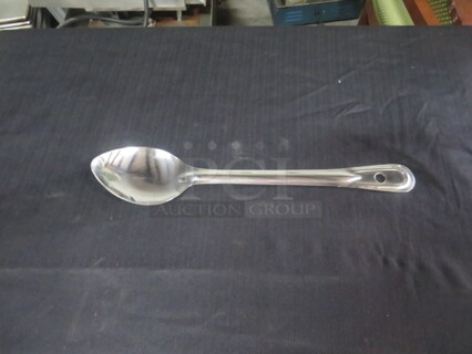 NEW Supera 13 Inch Heavy Duty Solid Basting Spoon. #SPNB-13H. 6XBID. 