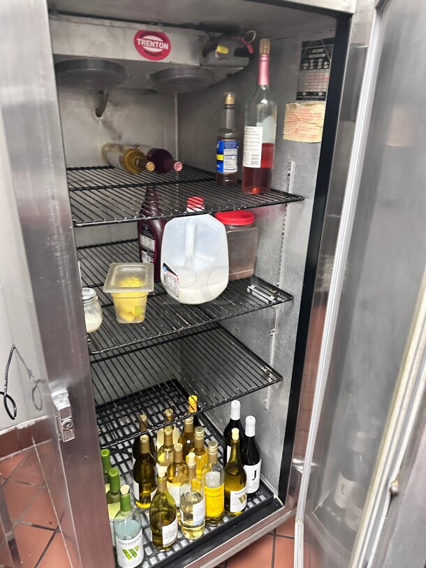 Working! Jordon One-Section Stainless Steel Solid Door Reach-In Refrigerator 115 Volt NSF Tested and Working!  - Image 4 of 5