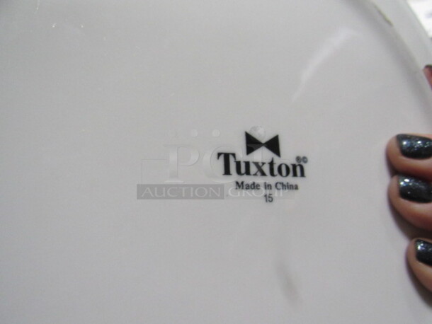 10.5 Inch White Plate. 9XBID - Image 2 of 2