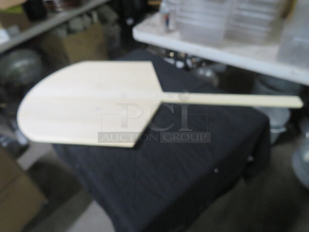 One NEW 42 Inch American Metalcraft Wooden Pizza Paddle.  - Image 1 of 2