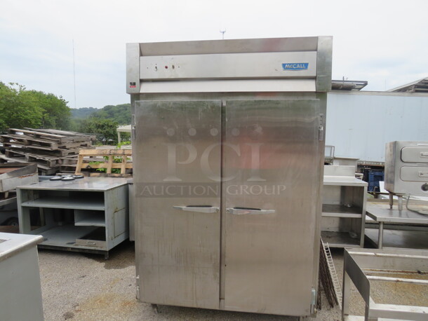 One McCall 2 Solid Door Pass Thru Proofer. Model# 1045HP. 115 Volt. 55X36X84 - Image 1 of 1