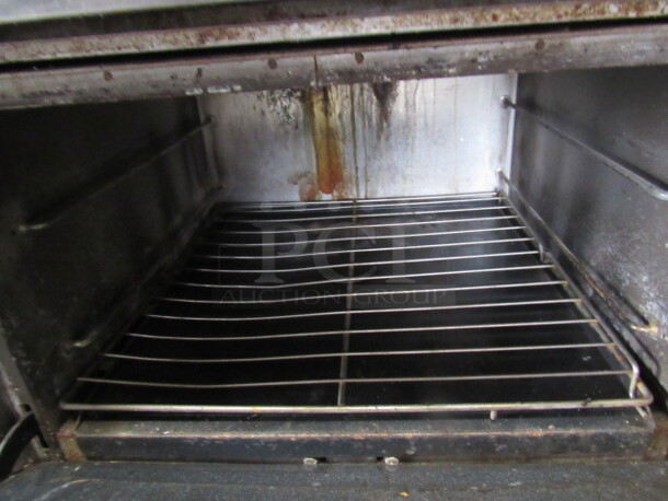 One Southbend Natural Gas 6 Burner Range On Casters. Model# X436D. 36.5X33.5X59. - Image 4 of 4