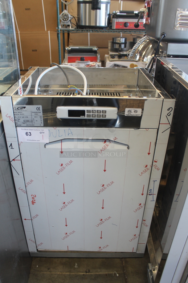 BRAND NEW! 2016 AMKCB161 Commercial Stainless Steel Cabinet with 220V, 1 Phase Controls. 