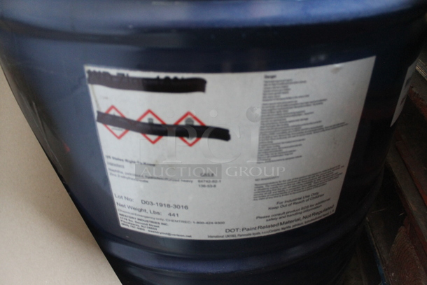 ALL ONE MONEY! Lot of 6 Wooden Pallets and Metal Barrel. BUYER MUST REMOVE. - Image 4 of 4