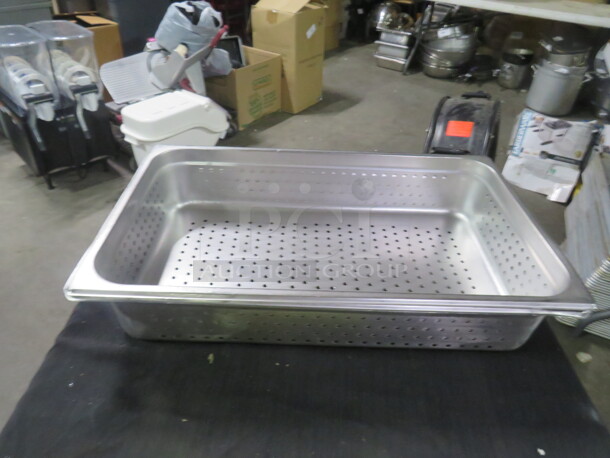 Full Size 4 Inch Perforated Hotel Pan. 2XBID
