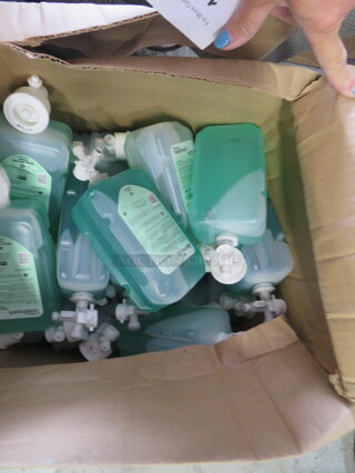 One Open Box Of Stoko Refresh Hand Soap Refills.