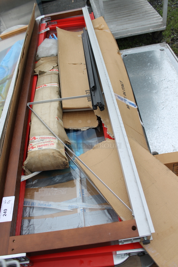 ALL ONE MONEY! PALLET LOT of BRAND NEW SCRATCH AND DENT Pieces to Wood Pattern and Metal Racking - Image 3 of 4