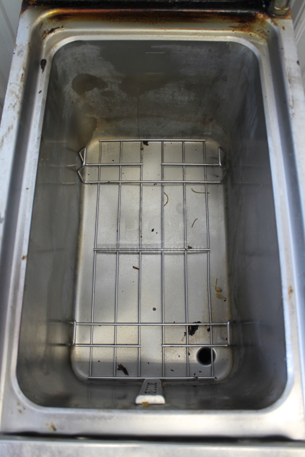 Rosito Bisani CPG11WBTU Stainless Steel Commercial Floor Style Propane Gas Powered Pasta Cooker. 80,000 BTU. - Image 3 of 8