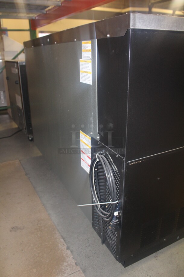 NEW! Beverage Air Model BB58HC-1-G-B Commercial Glass Door Bar Back Cooler With Stainless Steel Top. 59x28x40. 115V/60Hz.   - Image 7 of 8