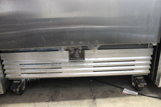 Electrolux KCBM180FQYB ENERGY STAR Stainless Steel Commercial Single Door Reach In Freezer on Commercial Casters. 115 Volts, 1 Phase. Tested and Working! - Image 5 of 5