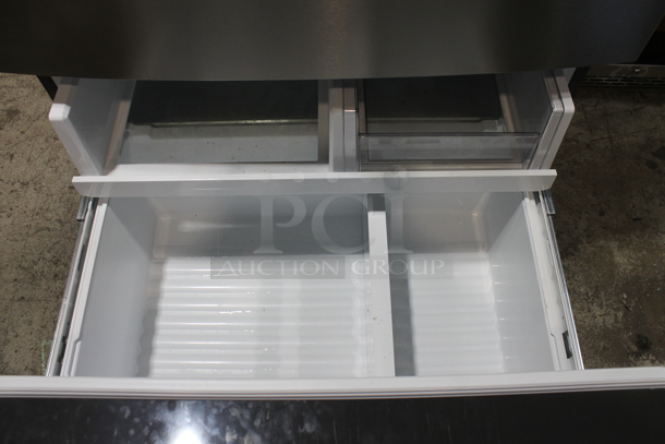 Frigidaire Stainless Steel Cooler Freezer Combo Unit. Tested and Working! - Image 9 of 10
