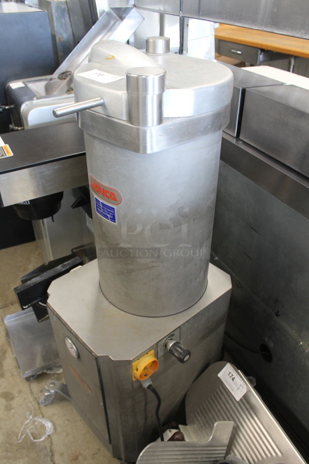 Mainca EM-30 Metal Commercial Floor Style Sausage Stuffer. 220 Volts, 3 Phase. - Image 2 of 10