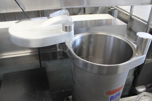 Mainca EM-30 Metal Commercial Floor Style Sausage Stuffer. 220 Volts, 3 Phase. - Image 8 of 10