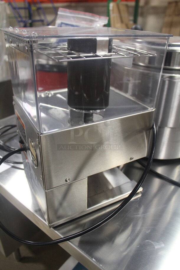 NEW! Bunn 20580.0001 Commercial Stainless Steel 6lb Single Hopper Coffee Grinder. 8.25x10x15. 120V/60Hz.  - Image 6 of 6