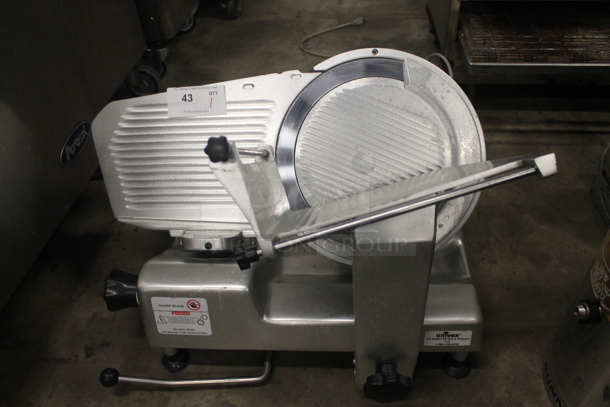 Stainless Steel Commercial Countertop Meat Slicer. 115 Volts, 1 Phase. Tested and Working! - Image 1 of 5