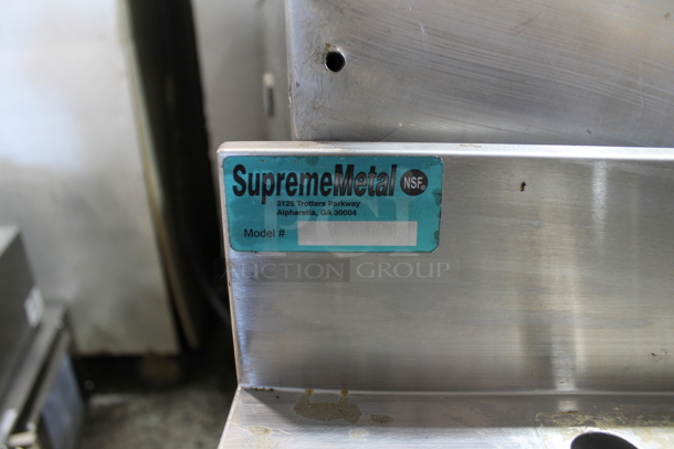 SupremeMetal Stainless Steel Commercial Sink.  - Image 4 of 6