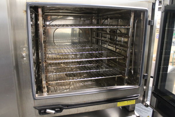 Convotherm C4eT 6.20 GS - N Stainless Steel Commercial Natural Gas Powered Combination Convection Oven on Stainless Steel Equipment Stand w/ Commercial Casters. 68,200 BTU. - Image 5 of 10