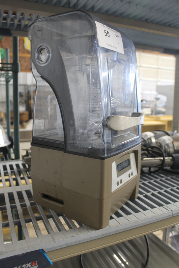 Vita-Mix VM0145 Metal Commercial Countertop Blender w/ Dome Cover and Pitcher. 120 Volts, 1 Phase. Tested and Powers On But Parts Do Not Move  - Image 2 of 5