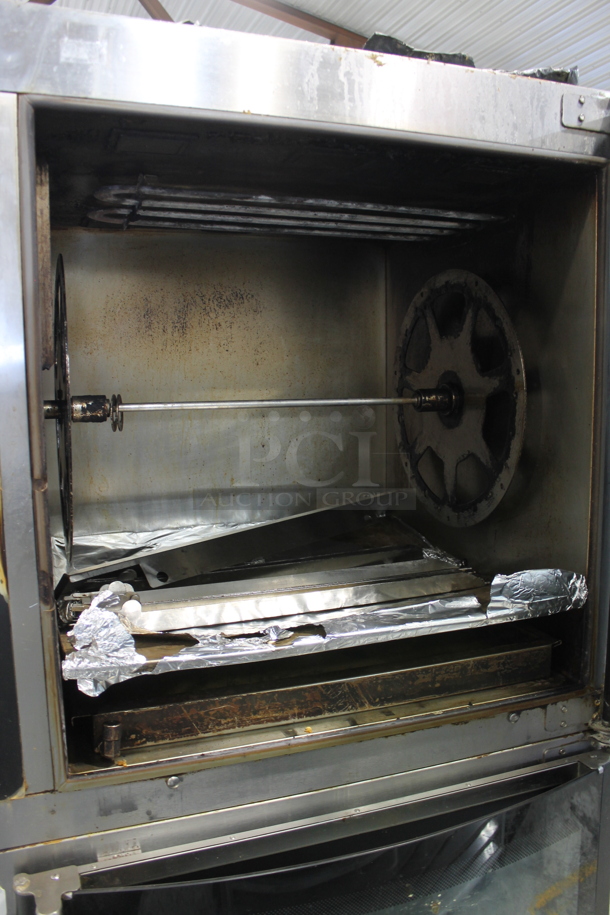 2 2018 Alto Shaam AR-7E Stainless Steel Commercial Electric Powered Rotisserie Ovens on Commercial Casters. 208 Volts, 3 Phase. 2 Times Your Bid! - Image 8 of 9
