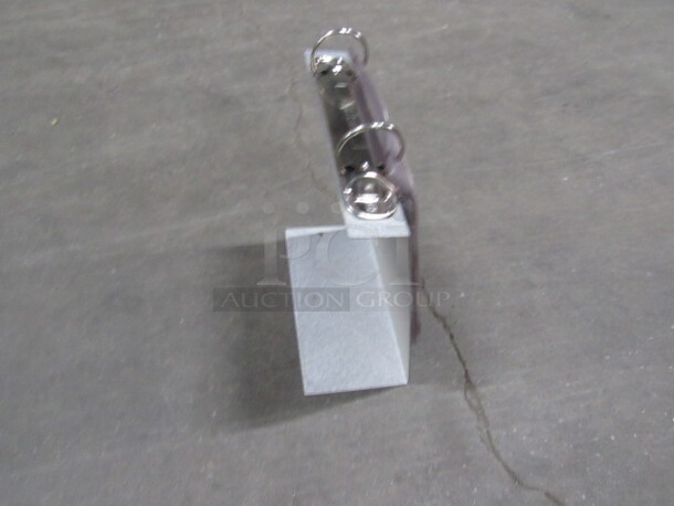 One Mega Lot Of Metal Table Top Menu Holders. - Image 2 of 3