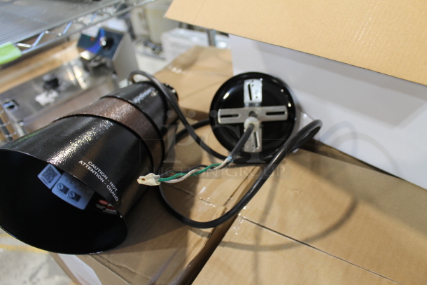 Hatco DL-1500-Cl Black and Brown Metal Warming Lamp. 120 Volts, 1 Phase. Tested and Does Not Power On - Image 6 of 6