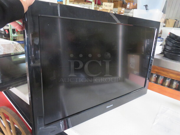 One 32 Inch Hisense Flatscreen TV. #LHDN32V66AUS - Image 1 of 2