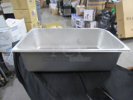 One NEW Full Size 6 Inch Deep  Hotel Pan.