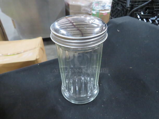 NEW 12oz Glass Cheese Shakers. 12XBID